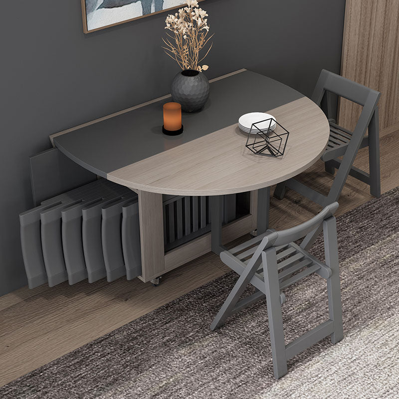 BERRY'S BUYS™ Fashion Folding Dining Table Furniture - The Ultimate Space-Saving Solution - Comfortably Seat up to 8 People - Berry's Buys