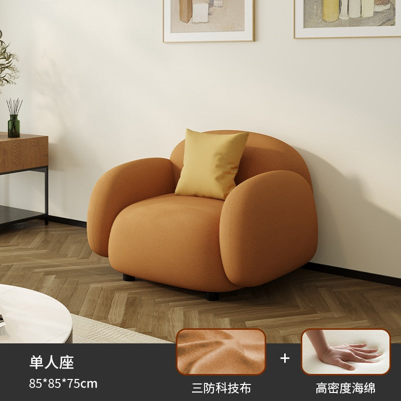 Luxury Sofa Living Room Furniture Straight Sofa - Elevate Your Home Decor with Style and Comfort
