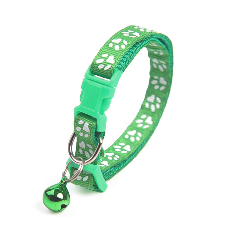 BERRY'S BUYS™ Colorful Pet Pattern Small Dog and Cat Collar with Bell - Customize Your Furry Friend's Style - Give Them the Gift of Comfort - Berry's Buys