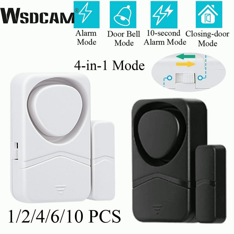 Wsdcam Wireless Door Window Burglar Sensor Alarm - Protect Your Home or Office with Advanced Secu...