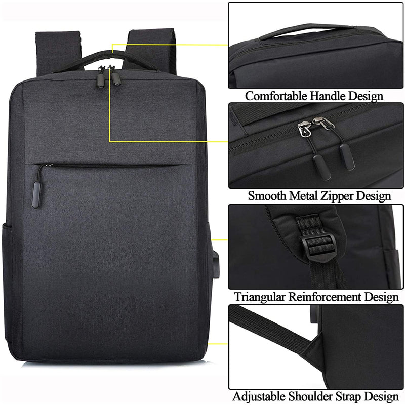 BERRY'S BUYS™ CEAVNI Laptop USB Backpack - The Ultimate Accessory for Modern Adventurers - Stay Organized and Protected - Berry's Buys
