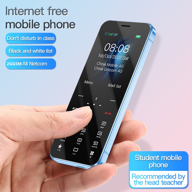 Super Mini Ultrathin Card Mobile Phone - Stay Connected Anywhere - Compact and Reliable
