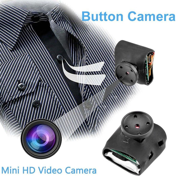BERRY'S BUYS™ 1080p T-shirt Button Hd Mini Camera - Discreetly Capture Life's Moments in Stunning Detail - Always Be Ready to Record - Berry's Buys