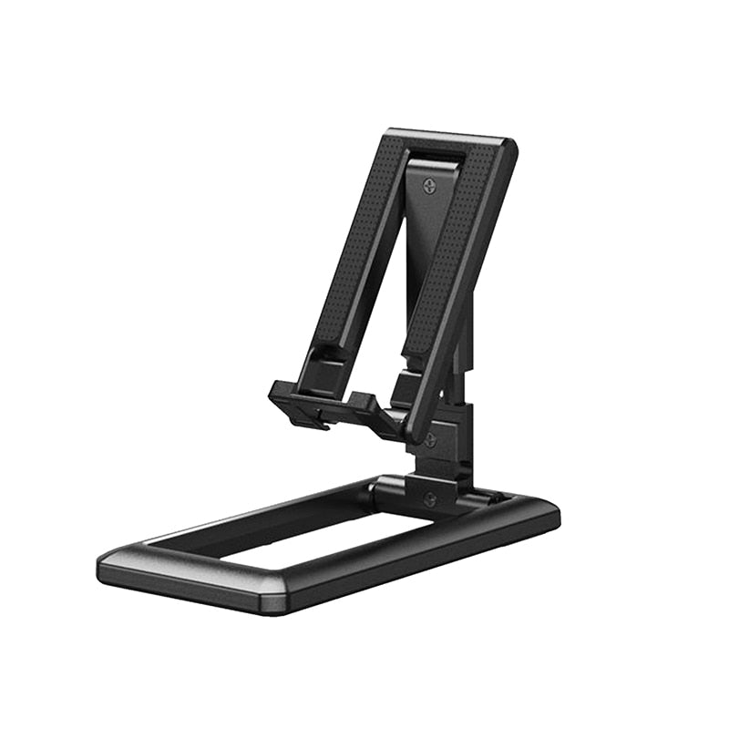 BERRY'S BUYS™ Foldable Metal Desktop Mobile Phone Stand - Keep Your Device Within Easy Reach - Perfect for Home, Office and On-the-Go - Berry's Buys