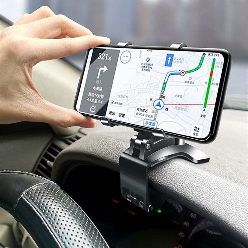 BERRY'S BUYS™ Car Dashboard Rotatable Adjustable Phone Holder - Drive Safely and Comfortably with Ease - Berry's Buys