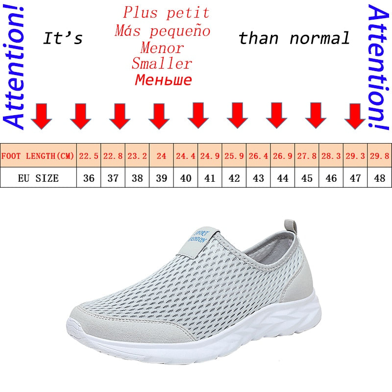 Men's Casual Breathable Walking Sneakers - Stay Cool and Comfortable During Any Outdoor Activity ...