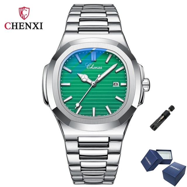 BERRY'S BUYS™ CHENXI 8222 Stainless Steel Wristwatch - Stay Fashionably on Time - Perfect for Your Active Lifestyle - Berry's Buys