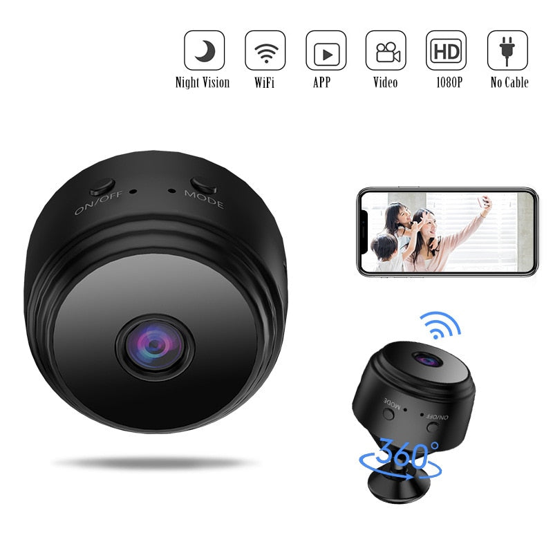 BERRY'S BUYS™ IP Camera Wifi Security Surveillance Camera HD 1080p - Keep Your Property Safe and Secure with Crystal-Clear Full-HD Resolution - Berry's Buys