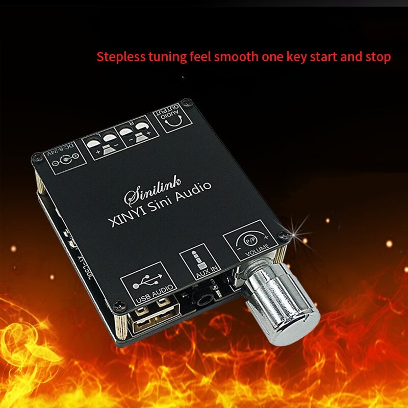 XINYI Sini Audio Stereo Bluetooth Digital Power Amplifier Board - Experience Crystal-Clear Sound ...