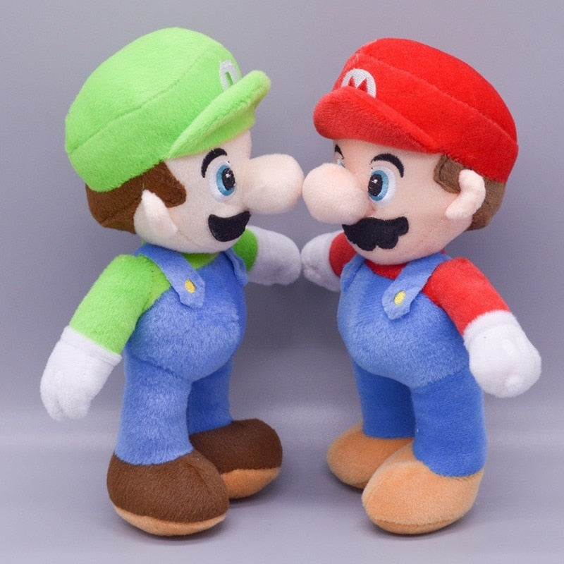Super Mario Bros Luigi Plush Doll - Snuggle Up with the Iconic Game Character - Perfect Gift for ...