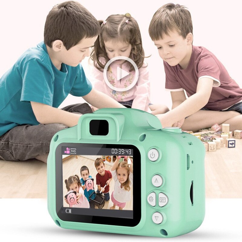 BERRY'S BUYS™ Children's Waterproof Camera - Capture Adventures with 1080 HD Video and Built-In Games - Durable Design for Endless Playtime - Berry's Buys