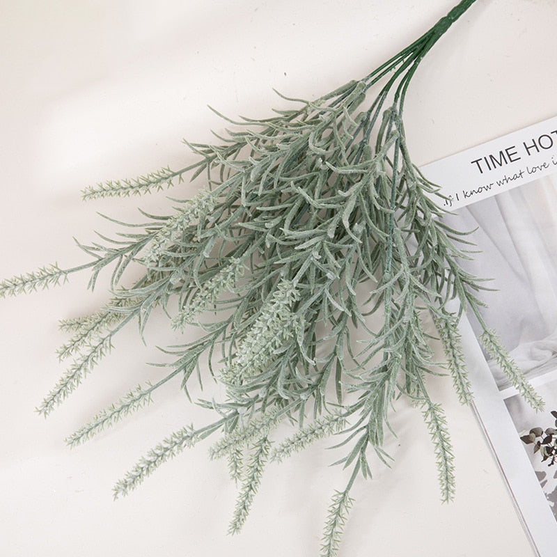 Sage Leaves Decor Faux Greenery Stems Branches - Add Natural Beauty to Any Space - Create Customi...