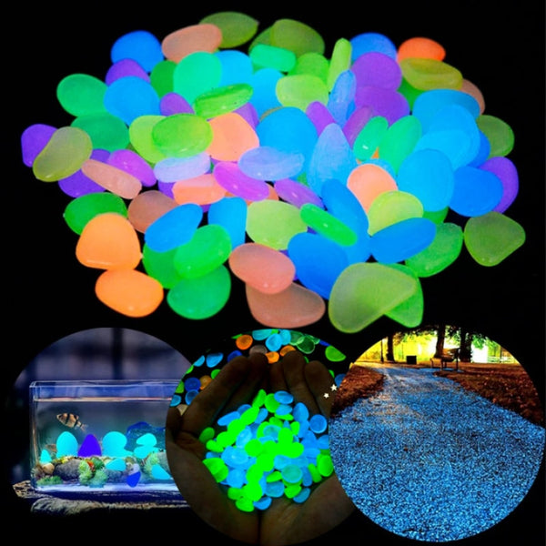 BERRY'S BUYS™ Glow in the Dark Garden Pebbles - Add Enchantment to Your Outdoor Space - Create a Magical Oasis at Night - Berry's Buys