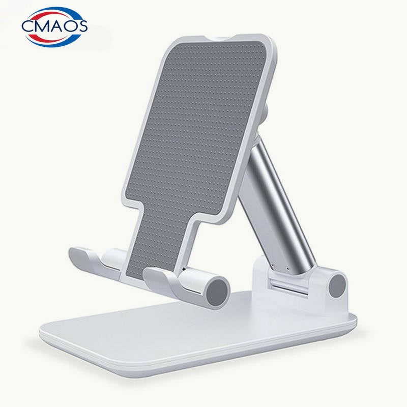 BERRY'S BUYS™ CMAOS Metal Desktop Tablet Holder - Keep Your Device in Reach and at the Perfect Angle - Experience Convenient Hands-Free Viewing - Berry's Buys