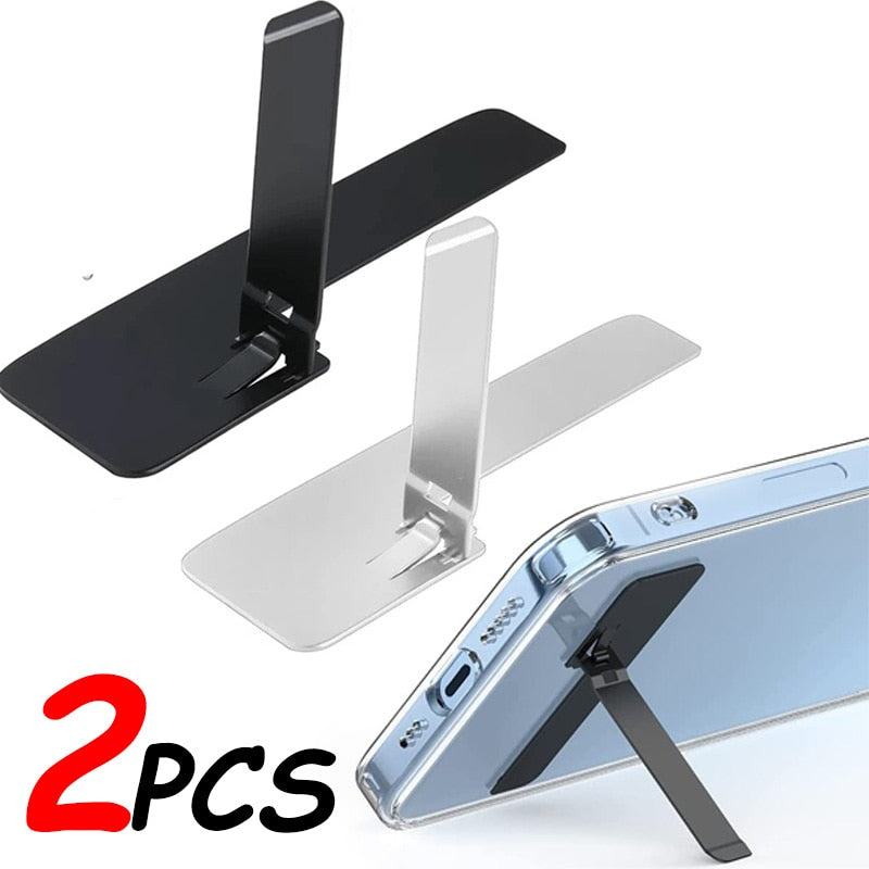Ultra-thin Mini Metal Folding Mobile Phone Holder Stand - The Sleek and Stylish Solution for Hand...