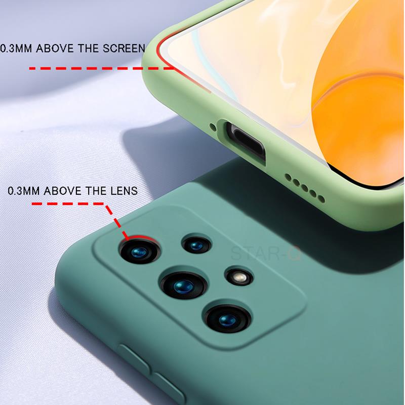 New Camera Protector Liquid Silicone Case - Ultimate Protection for Your Samsung Galaxy A53, A33,...