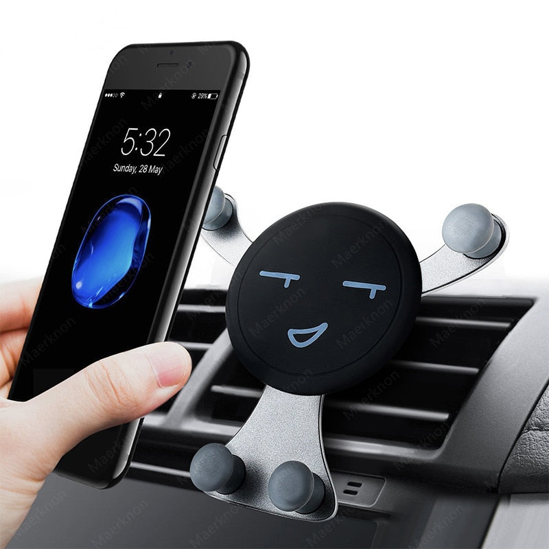 BERRY'S BUYS™ Car Phone Holder Air Vent Clip - Drive Hands-Free with Ease - Universal Compatibility - Berry's Buys