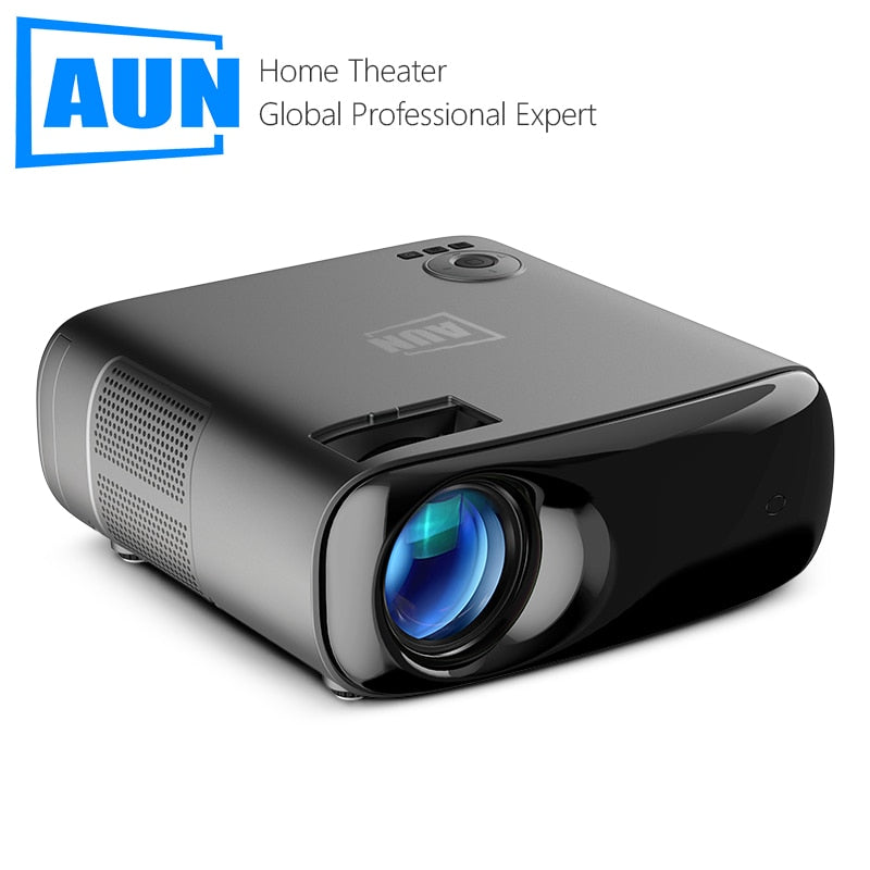 BERRY'S BUYS™ AUN AKEY9S Android Projector - Transform Your Home Entertainment - Immerse Yourself in Full HD Visuals - Berry's Buys