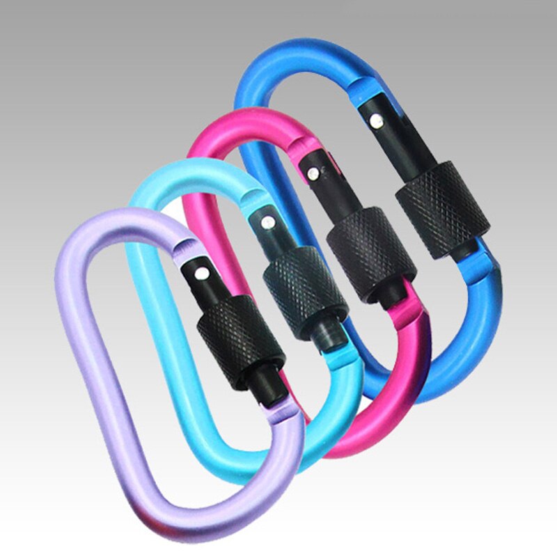 BERRY'S BUYS™ D Shaped Carabiner Clasp - Secure Your Gear with Ease - Perfect for Outdoor Adventures - Berry's Buys