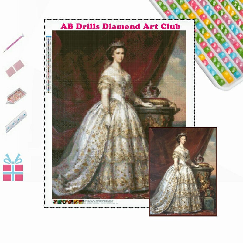 Transform Your Home Decor with Princess Sissi Diamond Painting - Create a Captivating Masterpiece...