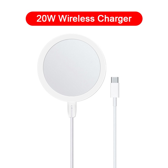 Macsafe Original 20W Magnetic Wireless Charger - Effortless Charging Anywhere - Stay Connected Wi...
