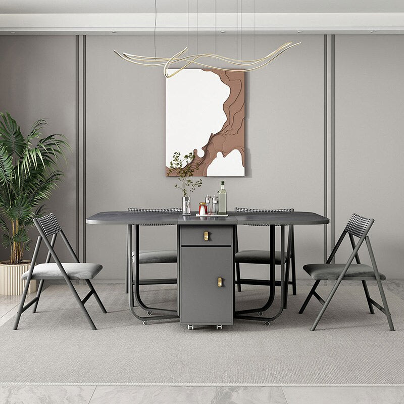 BERRY'S BUYS™ Fashion Folding Dining Table Furniture - The Multifunctional Solution for Modern Homes - Elevate Your Dining Experience - Berry's Buys