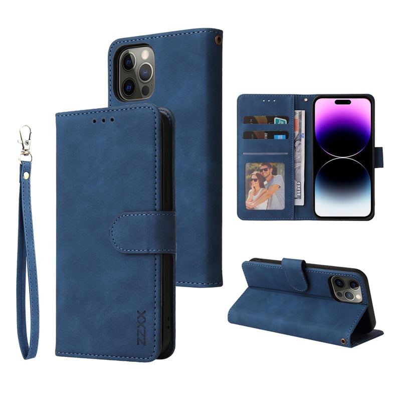 ZZXX Leather Wallet Phone Case - The Ultimate Professional Accessory - Stylish and Functional