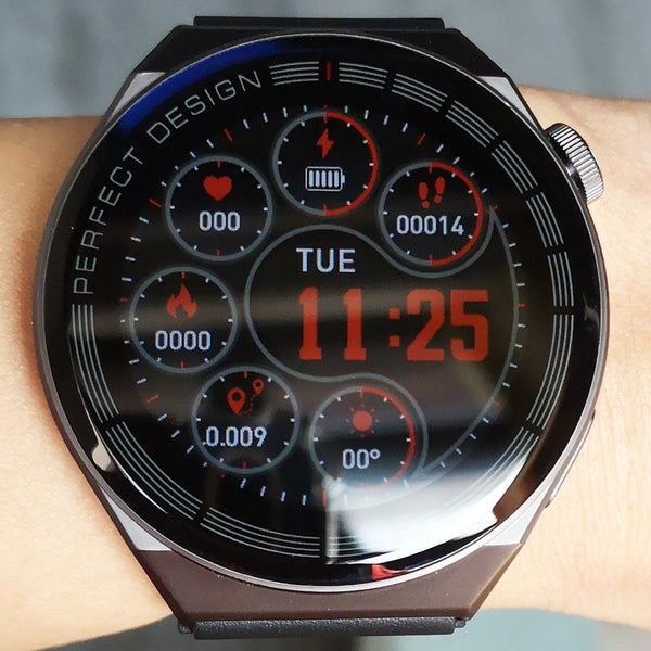 BERRY'S BUYS™ 2023 New Smart Watch Men Android AT3 - The Ultimate Adventure Companion - Stay Connected and Monitor Your Health Anytime, Anywhere. - Berry's Buys