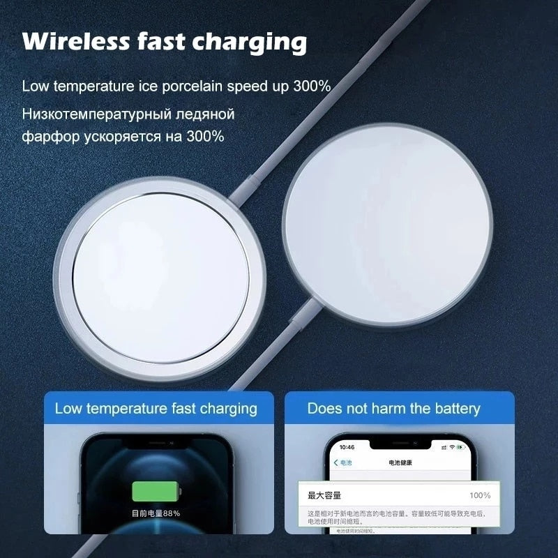 BERRY'S BUYS™ 20W Magnetic Wireless Charger - Charge Your Apple Devices Effortlessly - Say Goodbye to Messy Cables! - Berry's Buys