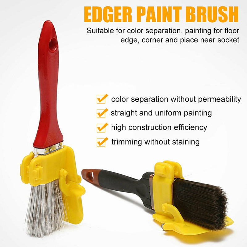 BERRY'S BUYS™ Clean Cut Professional Edger Paint Brush - Achieve Flawless Paintwork Every Time - Perfect for DIY and Professional Use - Berry's Buys