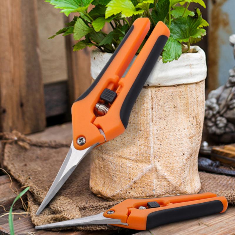 Stainless Steel Gardening Scissor Hand Cutter - Effortlessly Trim and Prune Your Garden with Prec...