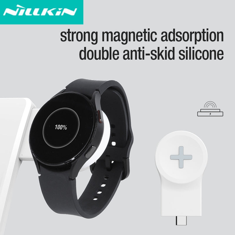 NILLKIN Portable Wireless Charger - Charge Your Apple Watch Anywhere - Convenience at Your Finger...