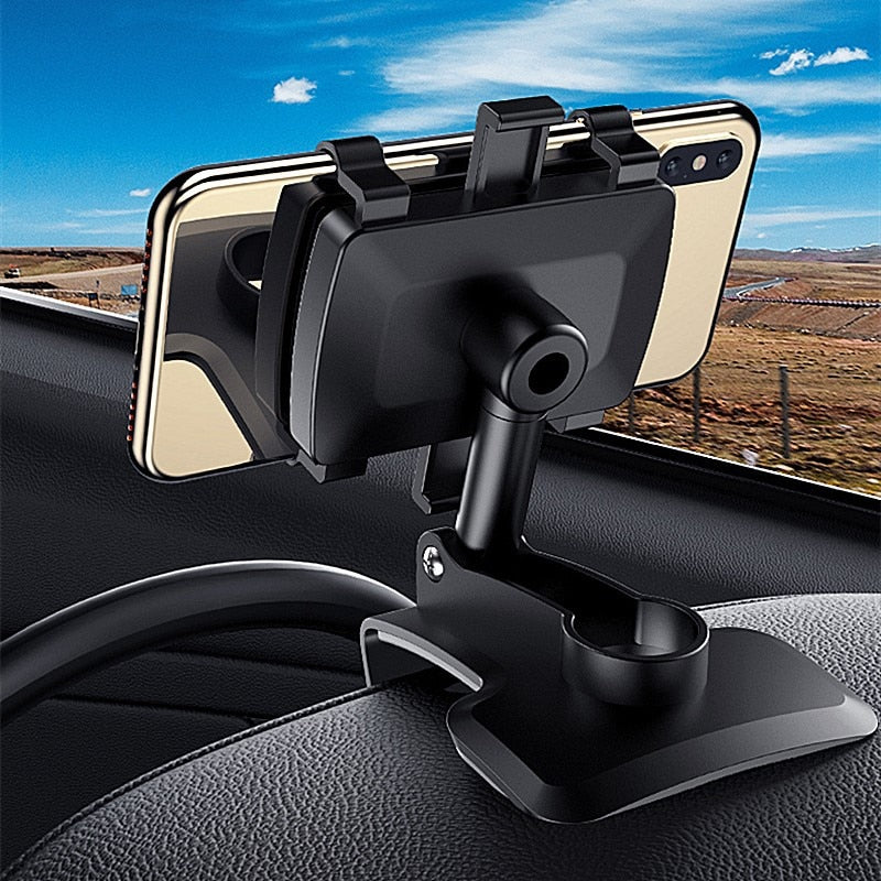 BERRY'S BUYS™ Car Dashboard Rotatable Adjustable Phone Holder - Drive Safely and Comfortably with Ease - Berry's Buys