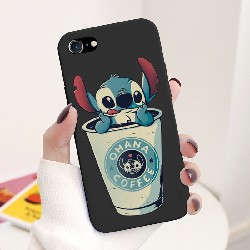 Soft TPU Disney Stitch Cover - Protect Your Phone in Style with Everyone's Favorite Alien - Shock...