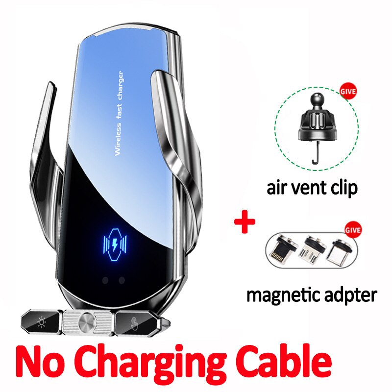 BERRY'S BUYS™ 130W Wireless Charger Car Auto Magnetic Air Vent Phone Holder - Charge on-the-go with ease and efficiency! - Berry's Buys