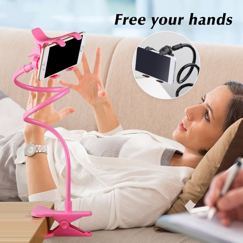 Universal 360° Phone Holder - The Perfect Hands-Free Solution for Your Phone - Keep Your Device S...