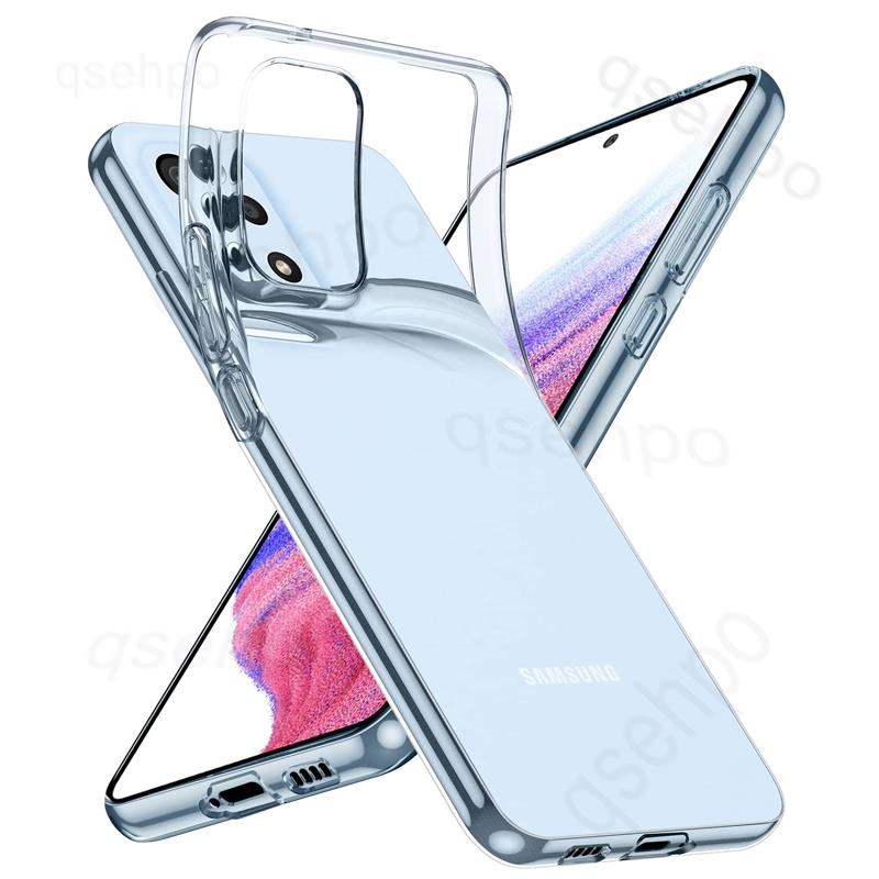 QSEHPO Transparent Case - Protect Your Samsung Galaxy with Style - Premium Silicone Material