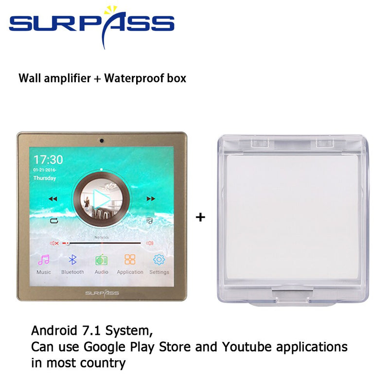 SurpassMaximum Mini WiFi Touch Screen Wall Amplifier - Experience the Ultimate in Home Audio Conv...