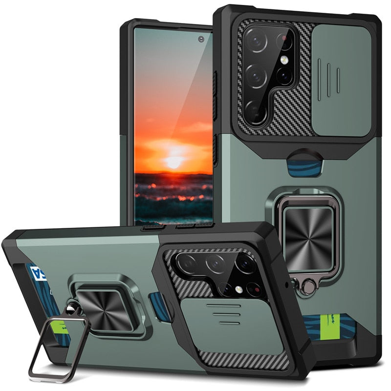 QW Shockproof Armor Case - The Ultimate Protection for Your Samsung Galaxy Device - Keep Your Pho...