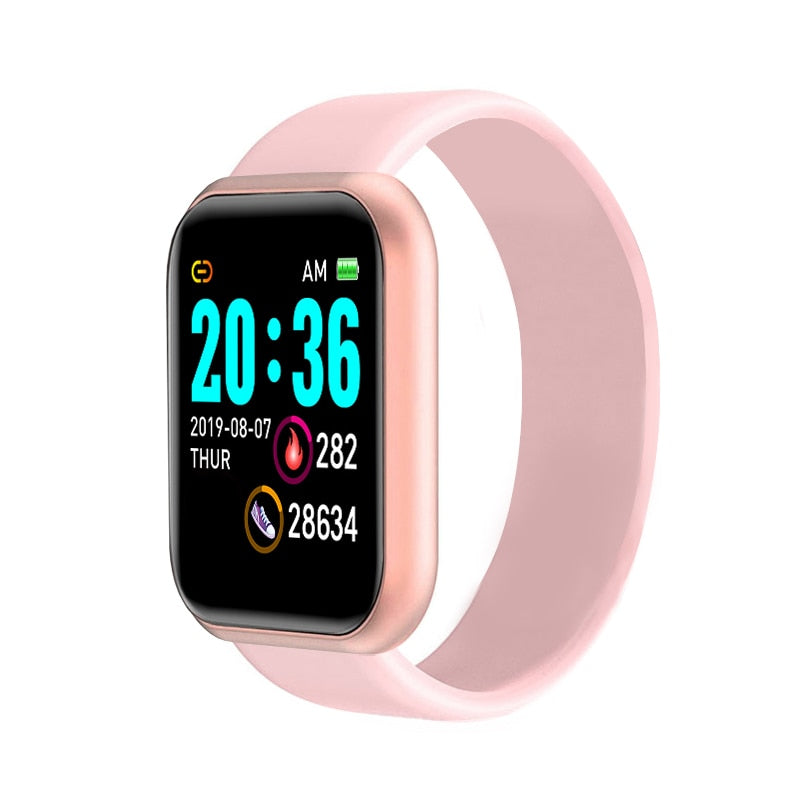 Y68 Smart Watch - Stay Fit and Connected with Real-Time Health Monitoring and Call Reminders.