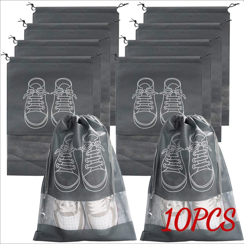 Shoes Storage Organizer Bags - Keep Your Shoes Neat and Tidy On-The-Go - Perfect for Travel and C...