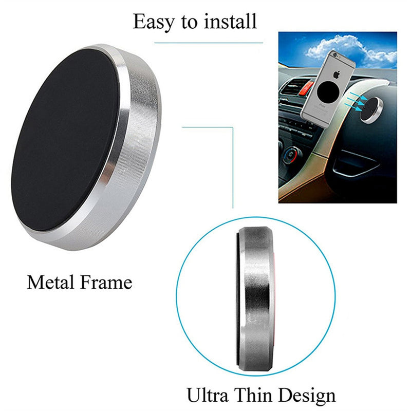 Magnetic Car Phone Holder - Keep Your Phone Safe and Secure While Driving - Enjoy Hands-free Conv...