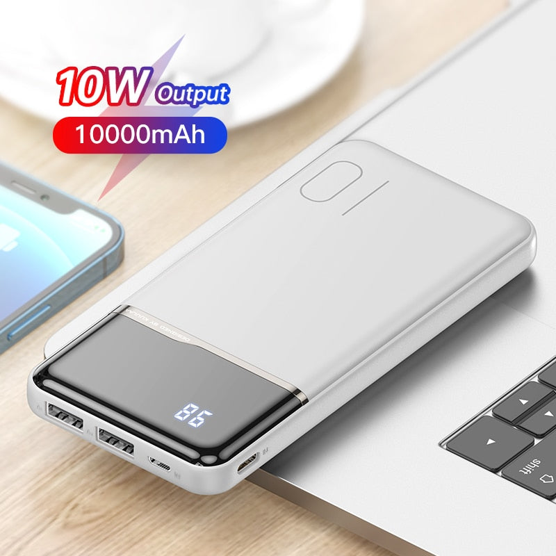 KUULAA Power Bank 10000mAh - Charge on the Go - Never Run Out of Battery Again!