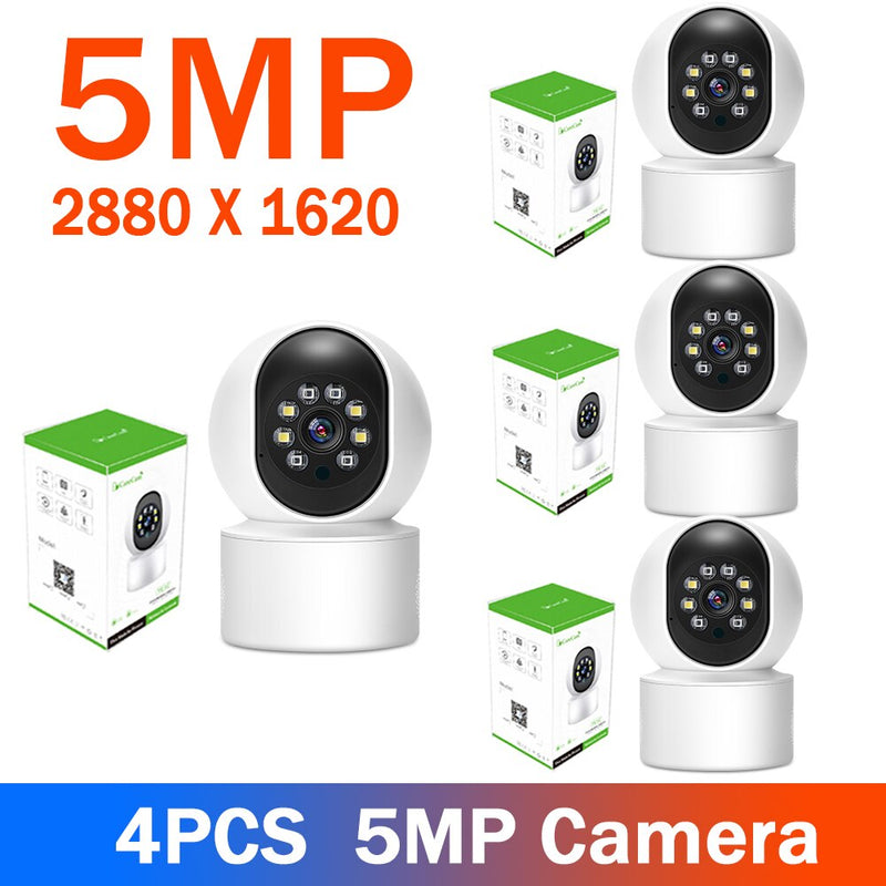 BERRY'S BUYS™ 4PCS Wifi Surveillance Camera - Stay Protected Day and Night - Crystal-Clear Footage for Your Peace of Mind - Berry's Buys