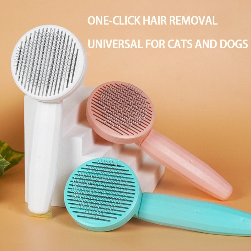 BERRY'S BUYS™ Cat Comb Hair Removal Pet Magic Comb - Keep Your Furry Friend Looking Great with our Universal Needle Comb - Prevent Shedding and Promote Healthy Coat and Skin - Berry's Buys