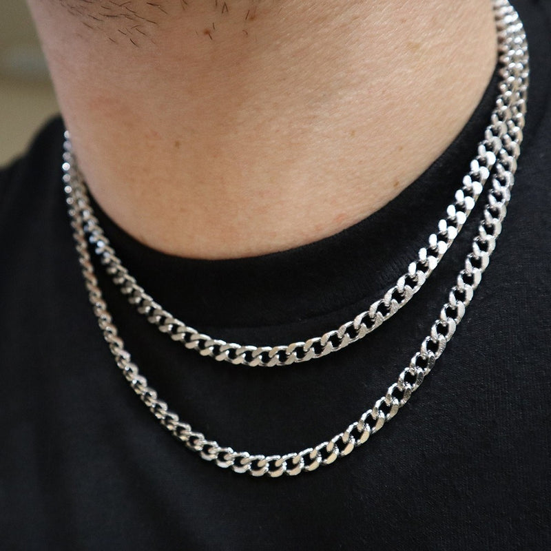 BERRY'S BUYS™ Classic Fashion Cuban Chain Men Necklace - Elevate Your Style with Timeless Sophistication - Berry's Buys