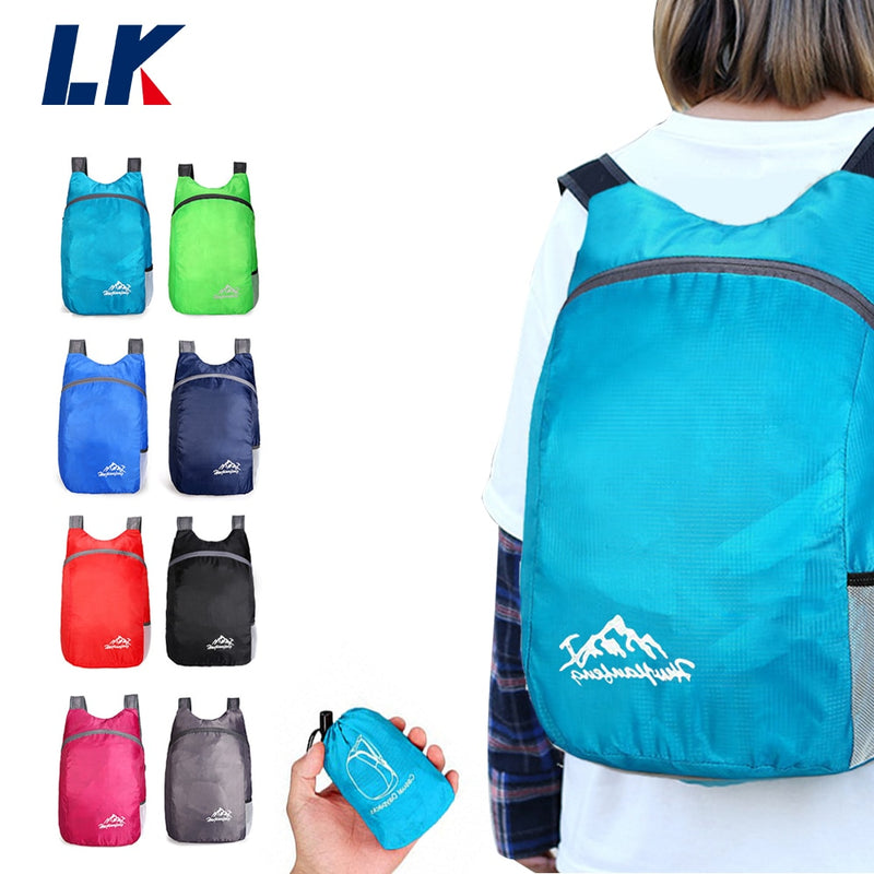 Lavkuom Foldable Backpack - Your Ultimate Outdoor Companion - Lightweight, Waterproof, and Spacious