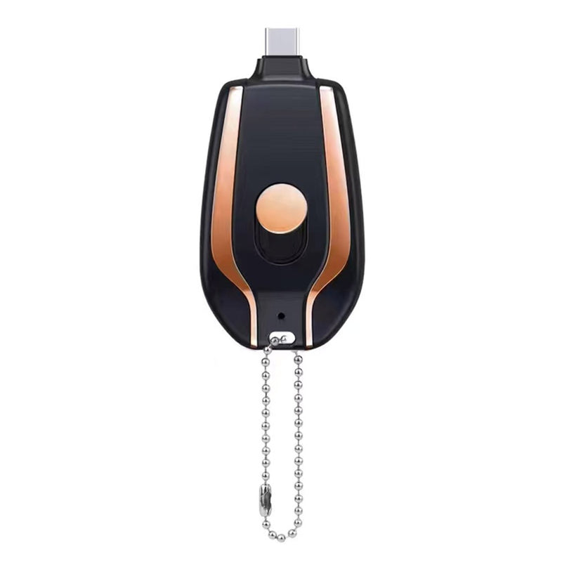BERRY'S BUYS™ 1500mAh Portable Mini Power Bank Keychain - Stay Connected On-The-Go - Never Run Out of Battery Again! - Berry's Buys