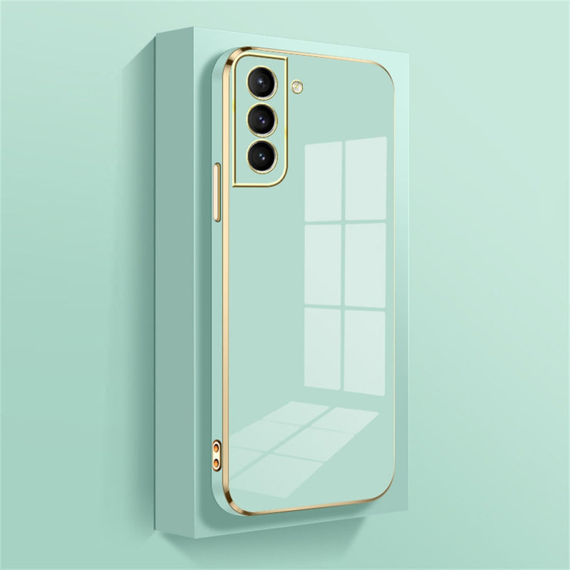 Luxury Plating Square Phone Case - Elevate Your Style and Protect Your Samsung Phone with Precisi...