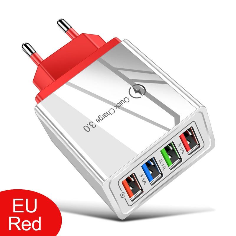 BERRY'S BUYS™ DIKELANG Quick Charge 3.0 USB Charger - Fast and Efficient Charging for All Your Mobile Devices - Never Run Out of Battery Again! - Berry's Buys